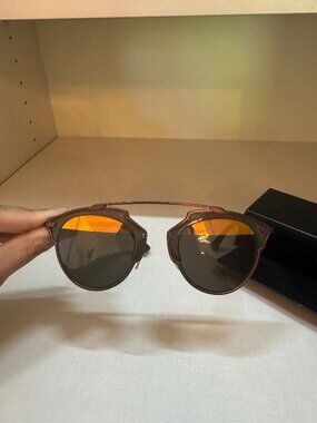 Dior sunglasses DiorSoReal - Mirrored Brown/Gold